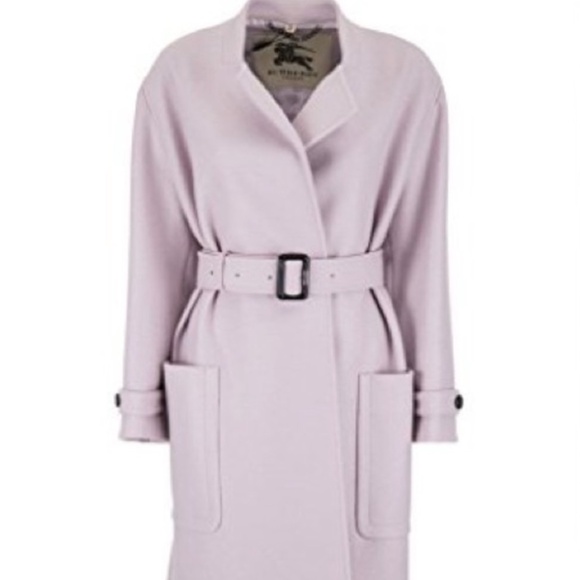 Burberry Wool Wrap Coat - Picture 2 of 14